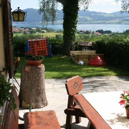 Pension Seeblick Attersee ภายนอก รูปภาพ
