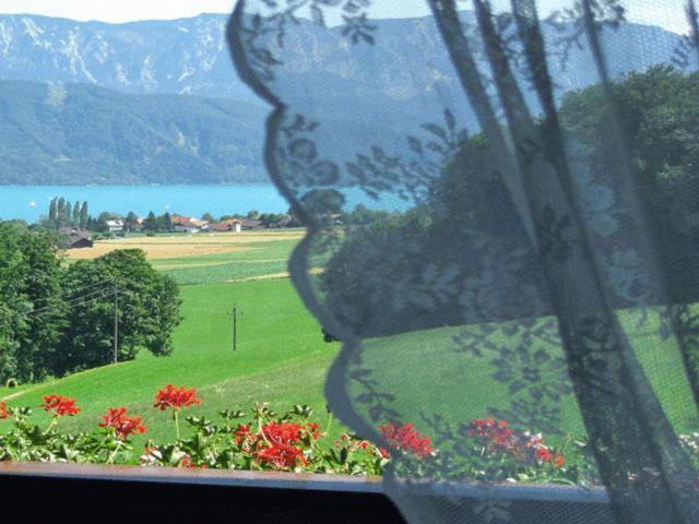 Pension Seeblick Attersee ภายนอก รูปภาพ